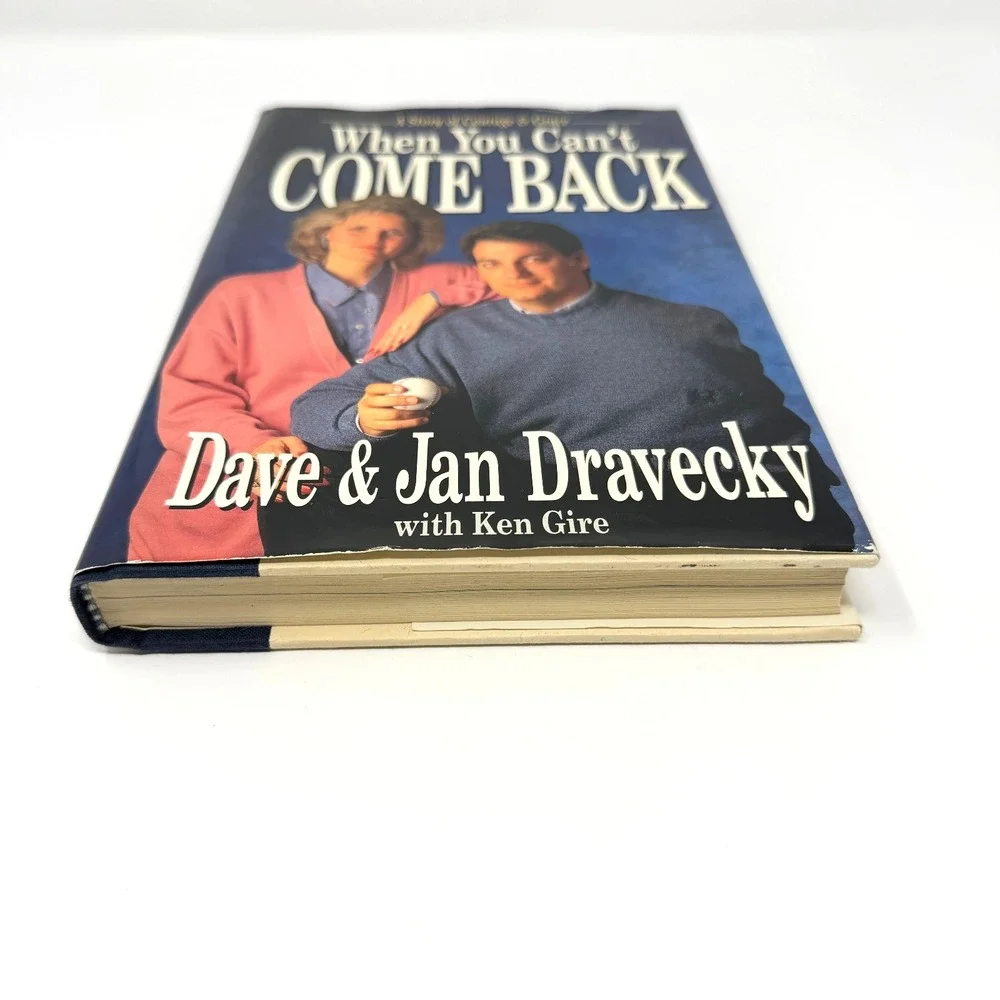 Dave Dravecky When You Cant Come Back Hardcover Biography Baseball Memoir